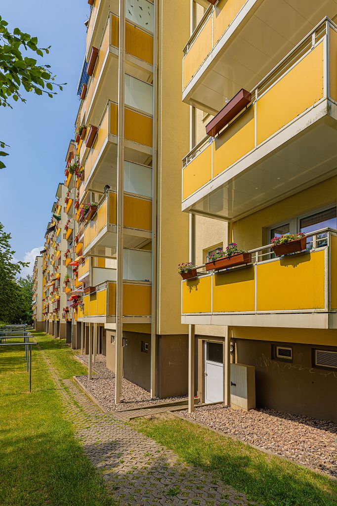 Hausrückseite