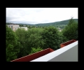 Blick vom Balkon