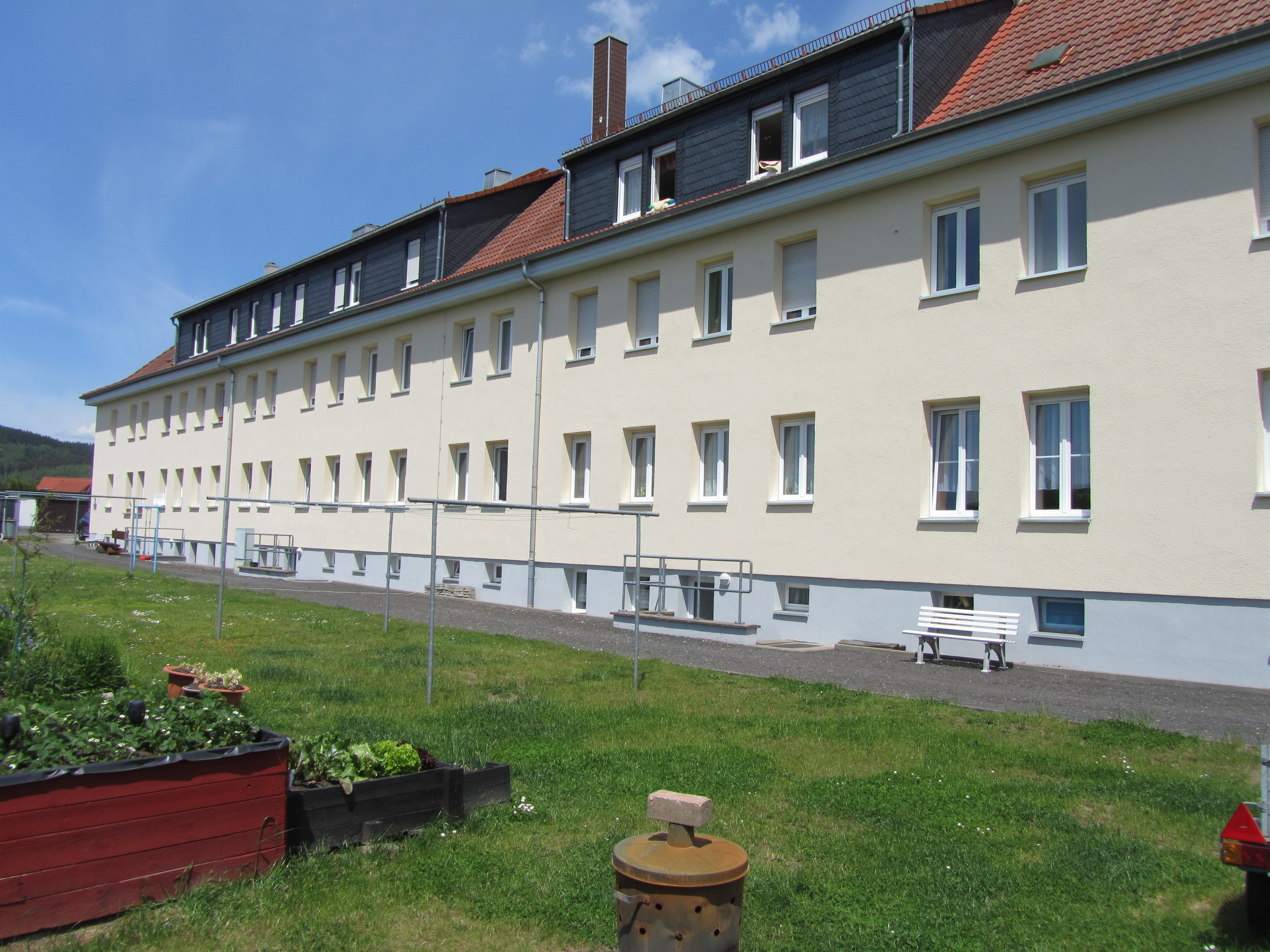 Hausrückseite